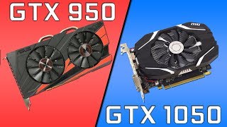 GTX 950 vs 1050 in 5 games [upl. by Nolie]