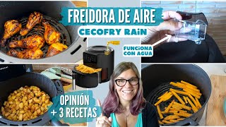 FREIDORA DE AIRE CECOTEC Opiniones FREIDORA CECOFRY Rain Recetas [upl. by Irrabaj]