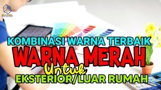 WARNA CAT LUAR RUMAH MERAH [upl. by Ahslek]