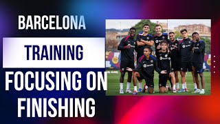 quotBarcelonas Precision Training Mastering Finishing in Front of Goal  Intense Shooting Drillsquot [upl. by Matilda748]