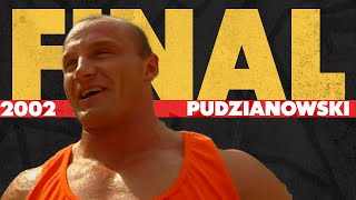 Mariusz Pudzianowski wins 2002 Worlds Strongest Man Full Final Event  Worlds Strongest Man [upl. by Esilegna]