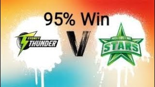 Melbourne Stars vs Sydney Thunder 14th Match Analysis amp Prediction [upl. by Anneres]