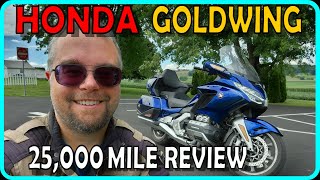 2018 Goldwing DCT 25000 Mile Review  Top 5 PROS and CONS [upl. by Eissej]