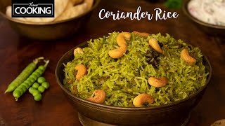 Coriander Rice  Easy Lunch Recipe  Variety Rice Recipes  Lunch Box Recipe  Healthy Recipes [upl. by Aver]