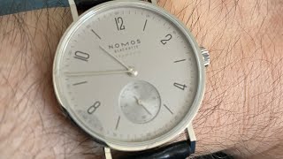 Recensione completa Nomos Tangente Neomatik 35 mm Platinum Grey 189 [upl. by Eirrej98]