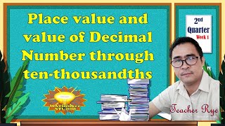 Math 5  Place Value and Value of Decimal Number [upl. by Enuahs102]