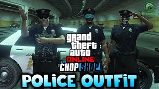 GTA Online  How To Get CopPolice Outfit [upl. by Nahshon849]