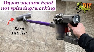 Dyson vacuum roller head not spinning  EASY DIY fix [upl. by Rma]