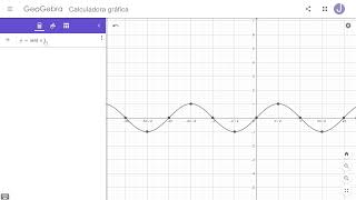 TUTORIAL  ¿Cómo utilizar GeoGebra para graficar funciones trigonométricas [upl. by Jevon539]