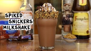 Spiked Snickers Milkshake [upl. by Adyl691]