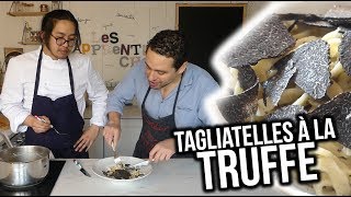 Tagliatelles à la Truffe  Une recette qui vous régalera   Les Apprentis Chefs [upl. by Mosa]