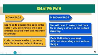 File Handling  Python Absolute and Relative Path [upl. by Richella986]