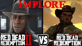 Returning Dialogue I Implore You From RDR Part 1 in RDR Part 2 [upl. by Clinton]