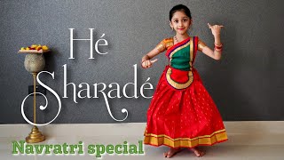 He Sharade  classical dance  Bharatanatya  Kannada dance  Ishanvi Hegde [upl. by Dallman]