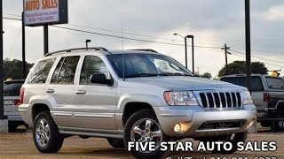 2004 Jeep Grand Cherokee Overland Platinum Edition 47 HO Review [upl. by Pownall]