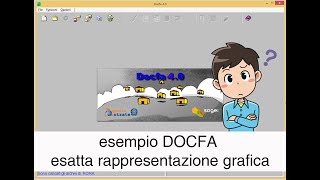 esempio DOCFA  esatta rappresentazione grafica [upl. by Vandervelde]