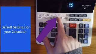 Default Settings for Desktop Calculator [upl. by Hirst]