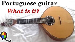 Portuguese Guitar Guitarra Portuguesa fado guitar  what is it How is it played In English [upl. by Hoopen231]