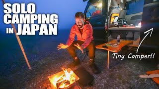 I Spent 72 Hours Camping in Japan in a Tiny Camper Van [upl. by Friedrick]