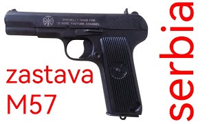 zastava M57 9 shot 30 bore pistol zastava serbia russia russia 30borepistol madeinpakistan [upl. by Ecinrahs]