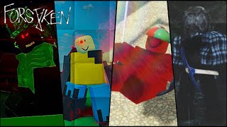 USING EVERY KILLERS CHEAPEST SKIN  Roblox Forsaken [upl. by Sajet197]