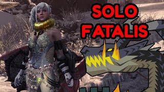 Fighting Fatalis With Sword And Shield In Monster Hunter Iceborne [upl. by Burtis]