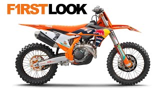 Whats NEW On The 20215 KTM 450 SXF Factory Edition [upl. by Lenra]