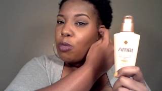 1 week on Ambi skin care product review [upl. by Eppilihp878]