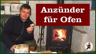 Anzünder für Kaminofen [upl. by Nolrah]