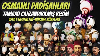 Osmanlı Padişahları Ölüm Nedenleri Hüküm Süreleri turkish tarih ottoman islamic history osman [upl. by Irrehc346]