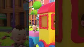 Wheels on the Bus Shorts  Kio Kids Songs Nursery Rhymes and Kids Songs 4 [upl. by Gilemette285]