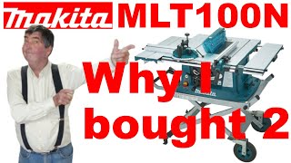 Makita MLT100N Table Saw  Why I bought a second one [upl. by Arodoet]