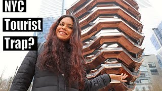 The Vessel at Hudson Yards  NYC Tourist Trap or Must Visit New York Attraction Review [upl. by Repsaj]