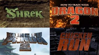 All Dreamworks Title Cards 19982022 [upl. by Navonod]