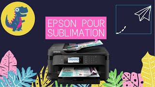 Utilisez une imprimante Epson pour la sublimation [upl. by Aivon]