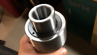 G0704 Milling Machine Spindle Bearing Upgrade How to Install [upl. by Adelric]