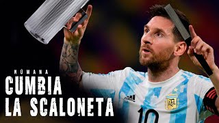 La Scaloneta 🚌  CUMBIA DE ARGENTINA CAMPEÓN  Númana  MESSI  RUMBO A QATAR [upl. by Consuelo]