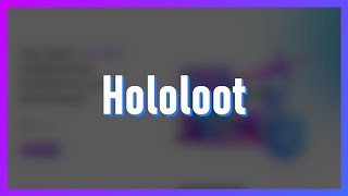 Hololoot  Really promising NFTAR project [upl. by Eramat]