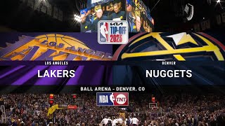 NBA on TNT intro  LALDEN  10242023 [upl. by Ahcirt]