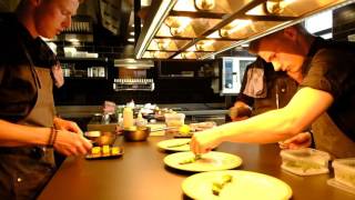 The busy kitchen at fine dining restaurant Meliefste [upl. by Canfield]