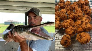 Garfish CleanCook Cajun Made Gar BallsBoulettes [upl. by Sibylle]