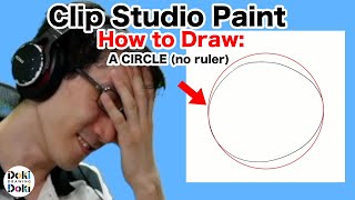 How to draw a circle｜Tutorial Beyond Useful Tips for Clip Studio Paint [upl. by Sturrock644]