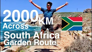 ⛽️ 1300 miles ROAD TRIP GARDEN ROUTE PORT ELIZABETH TO CAPE TOWN [upl. by Anselm]