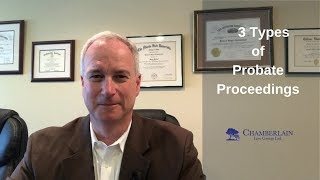 3 Kinds of Probate Proceedings in Ohio [upl. by Bernadina]