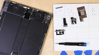 129” iPad Pro 2020 Teardown What does the LiDAR scanner look like [upl. by Nalahs]