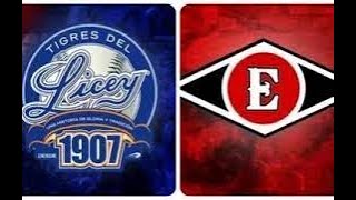 LEONES DEL ESCOGIDO VS TIGUERES DEL LICEY EN VIVO [upl. by Attener]