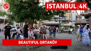 Ortaköy Istanbul 2023 Touristic Place Walking Tour4k 60fps [upl. by Durtschi943]