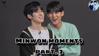 Seventeen MinwonMeanie moments prt2 mingyu wonwoo [upl. by Llennahs]