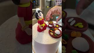 Stunning twotier annaprashan theme cake  rice weaning ceremony cake by Masterbaker Oindrila Bala [upl. by Ayala]