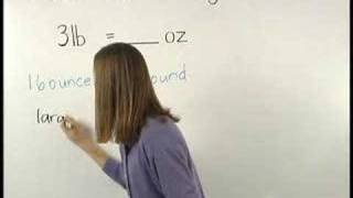 Customary Unit Conversions  MathHelpcom  Pre Algebra Help [upl. by Nordine]